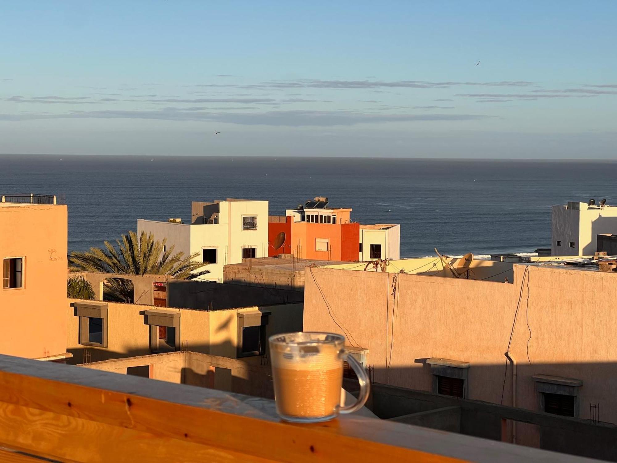 Aourir Waves Surf House Bed & Breakfast Exterior photo